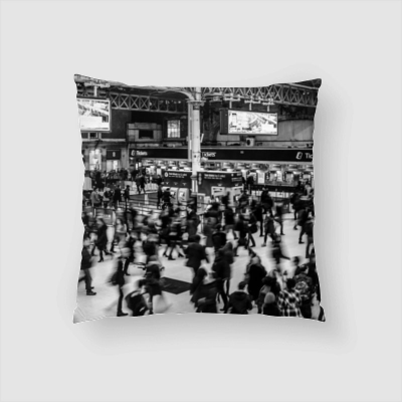 Travel Microsuede Reversible Throw Pillow