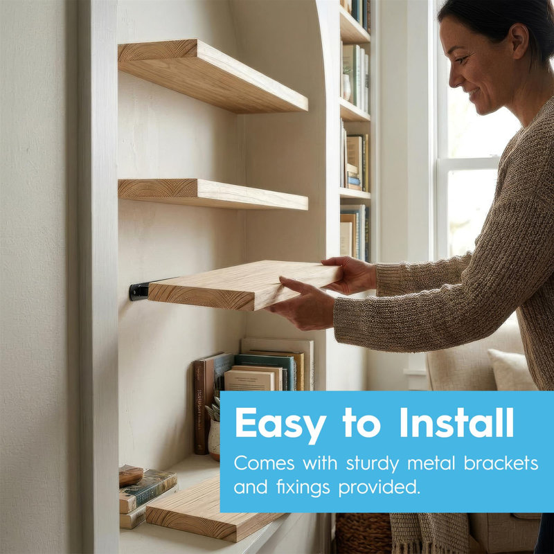 Wood Floating Shelf