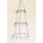 Metal Hanging Tree for Holiday Ornaments – 42.9"H