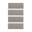 Atelier 3 po x 8 po Carrelage mural en porcelaine brillant d'aspect linéaire Subway (8,4 pieds carrés / caisse)