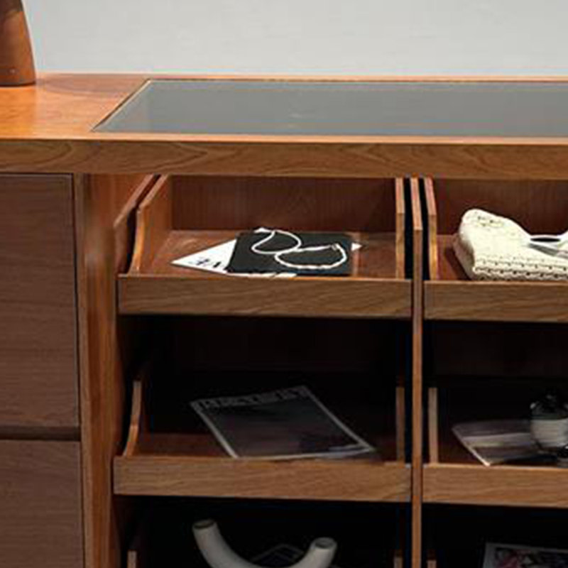 Armoire pour îlot central de style médiéval, H 35,43 po x l 59,05 po x P 23,62 po