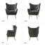 Fauteuil à oreilles 29,25 po Avianna-428835203