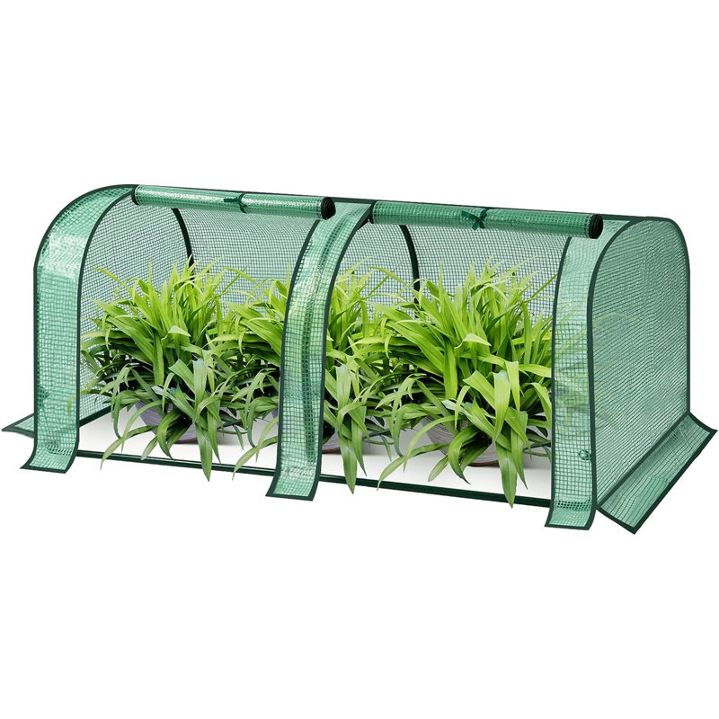 60m x 130m mini greenhouse, Green