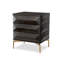 Denver 3 - Drawer Solid Wood Nightstand