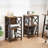Rustic 3-Tier Bookcase - Space-Saving Bookshelf With Unique Design, Durable Storage For Office, Living Room, Bedroom