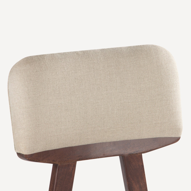 Chaise en bois massif Lazaro