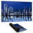 Blue skyline - 14.00"x24.25" Desk mat