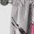Khalid - Fuchsia Curtain - Blackout Floral Curtain - 1 Panels-220673542