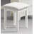 Solid + Manufactured Wood Accent Stool