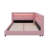 Full XL Size Upholstered Daybed With Integrated Storage, L-Shaped Configuration With LED Strip And USB Ports, Linen Fabric Bed Frame-493853865-493853860