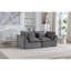 Canapé modulaire surdimensionné en velours Cloud-Like
