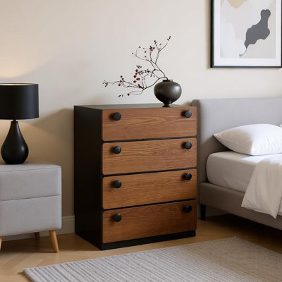 The wall-mounted cabinet in the living room
