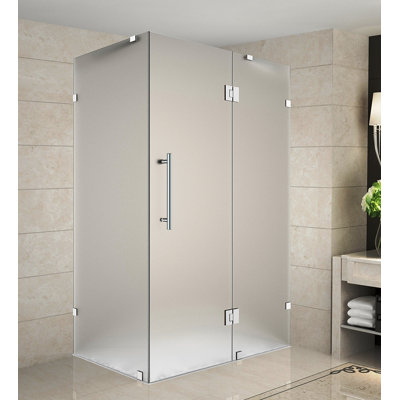 Avalux 38" x 72" Rectangle Hinged Shower Enclosure