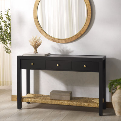 Charnisha Banana Stem Shelf Console Table
