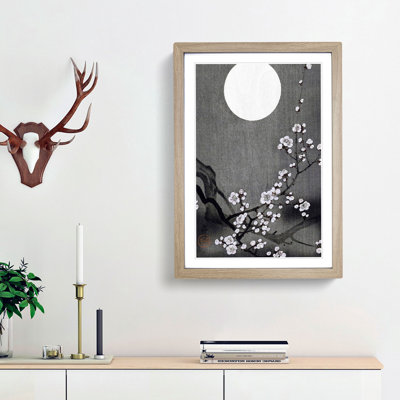 Blooming Plum Blossom by Ohara Koson - Picture Frame Painting Print