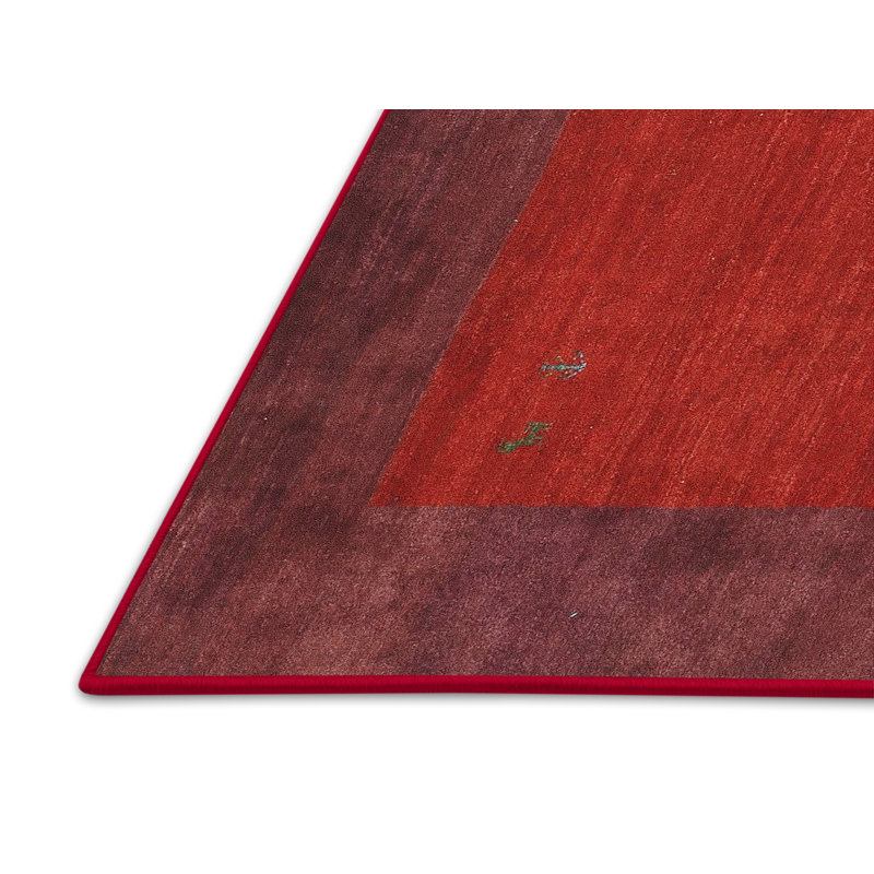 Tapis brun / vert Bosonohy, Rectangle 4 pi x 6 pi