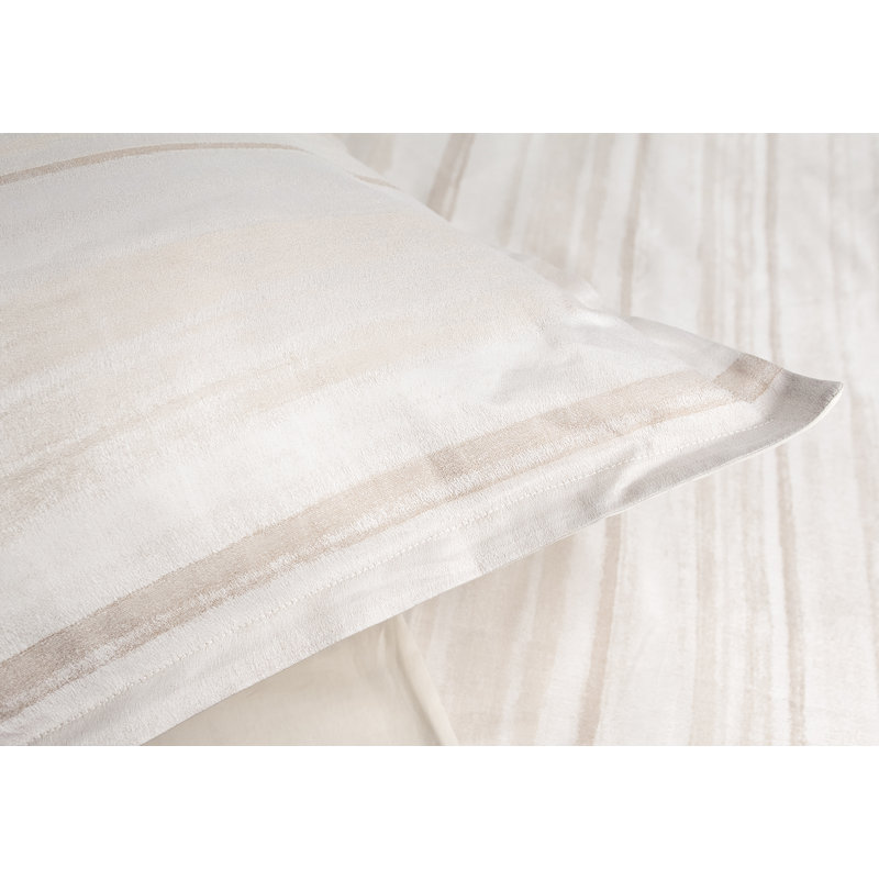 Mirage Woven Bedding Duvet Cover, Sand, King Duvet Cover