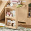 Lit mezzanine simple avec tiroirs de rangement et tablettes d'escalier ouvertes PlayNest-133452197