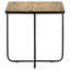 Table d'appoint avec cadre noir