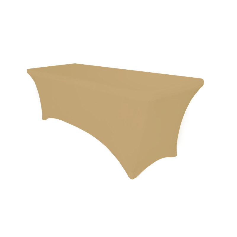 Kemah Tablecloth, 30" x 96", Champagne