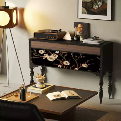 Console rétro avec tiroirs Retro Classical Elegant