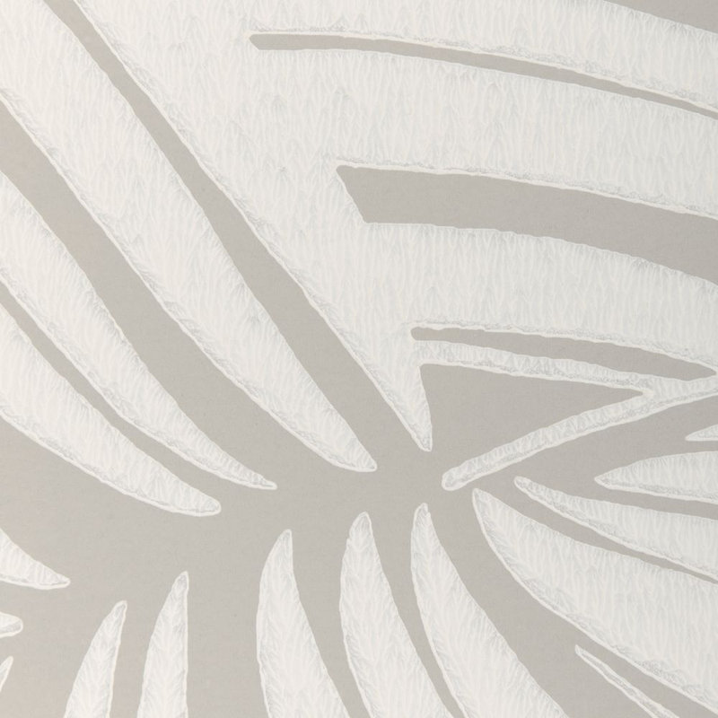 Palm Leaf Wp - Mist, Linen