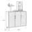 Gray Aluminum Shoe Storage