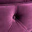 Velours fuchsia moderne avec un panneau latéral élégant et intemporel