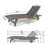 BANZAI CHAISE LOUNGE WITH PULL-OUT TRAY