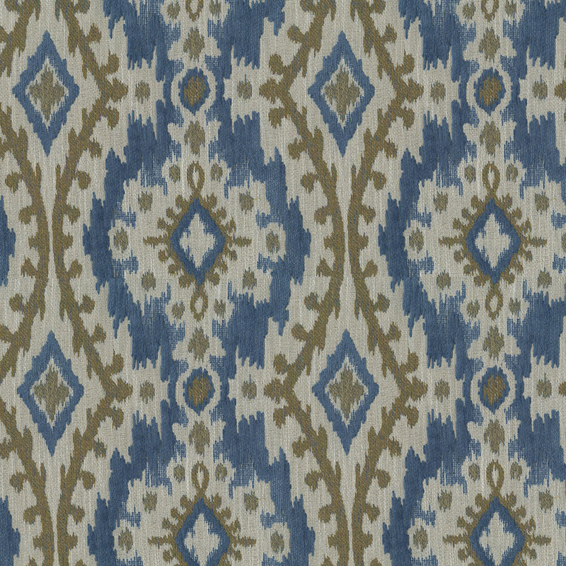 Tissu en jacquard Abbeyshea Whistler par The Yard, bleu