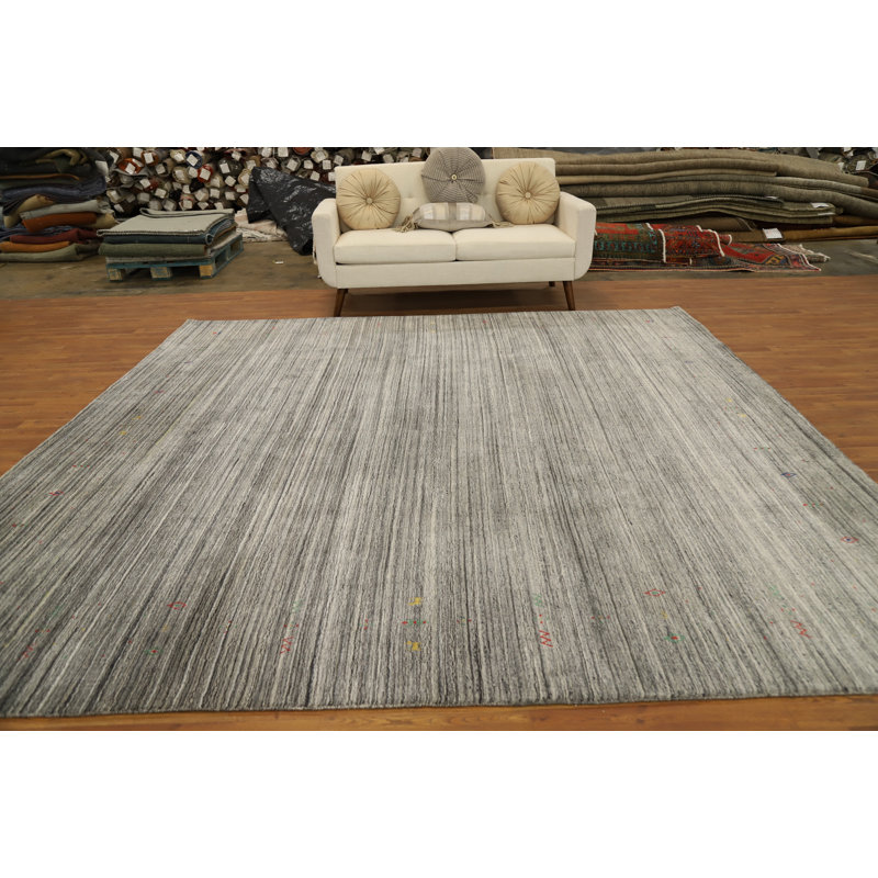 Handmade Gabbeh Style Square Area Rug 10x10