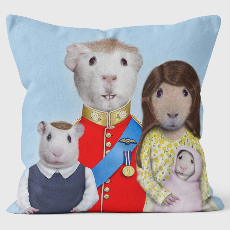 Royal Guineas - Pets Rock Cushion