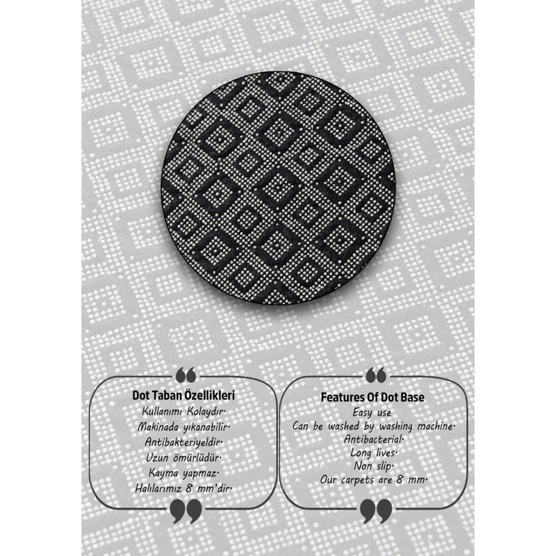 Tapis pour salle de bain Artimizia, L 55 po x L 55 po