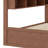 Bunk Bed with  LED Light and Two Drawers-1411467760