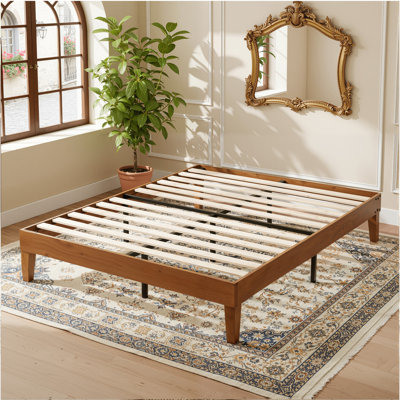 Solid Wood Platform Bed