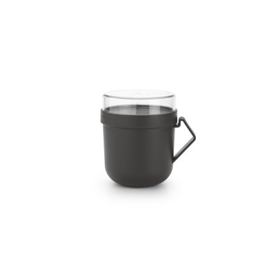 Brabantia Make & Take Soup Mug, Leakproof, 20.3 fl oz (600 ml)