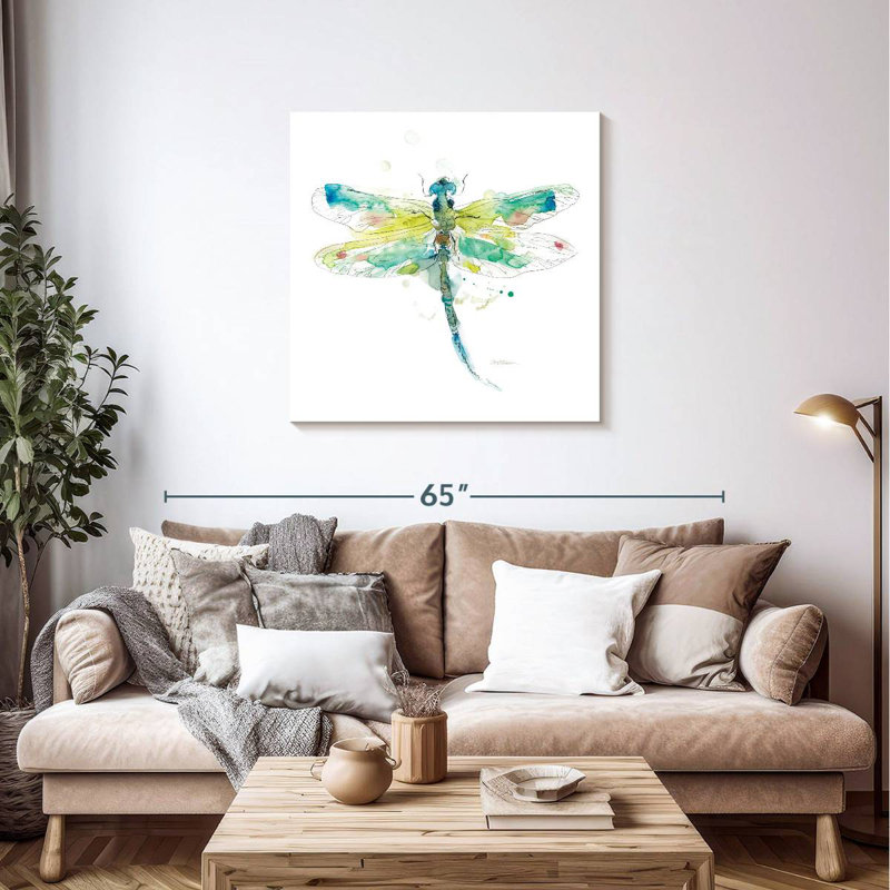 Crowle Sketchbook Dragonfly, 36" H x 36" W