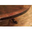 Round Mahogany Wood Dining Table