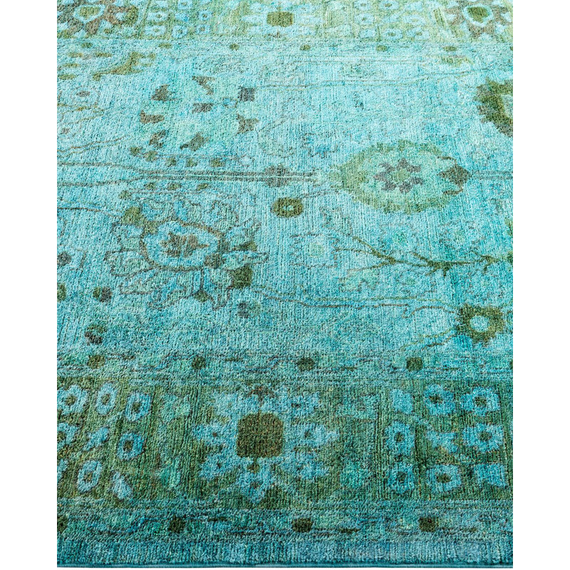 Overyed One-of-a-Kind Rectangle 4'9" X 6'3" Hand Knotted Area Rug