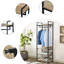 Monarrez 56cm Industrial Pipe Clothing Rack-900544799