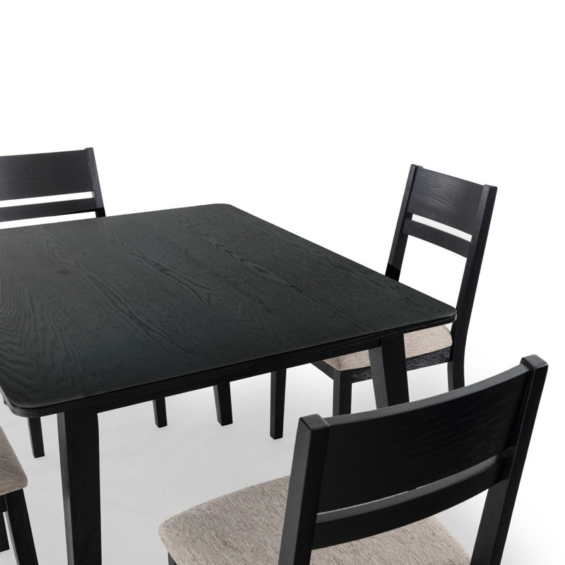 Bellalexa Wood Dining Chair, Black