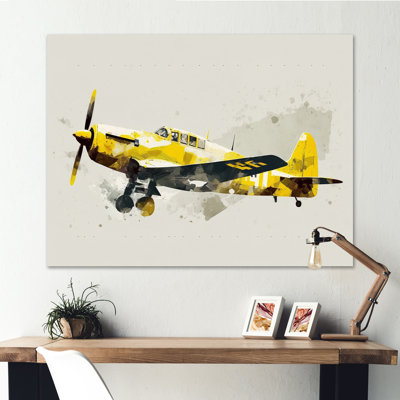 Propeller Plane Design - Transport sur toile, art mural