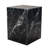 20" Black Marble Square Block End Table