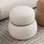 Tabouret de bonhomme de neige blanc WKJ1Y, coussin moelleux Greig, ludique et mignon, adapté à tout espace-682773685