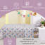 Ensemble de draps pour enfants, draps pleine grandeur 4 pièces, drap-housse en microfibre avec poche profonde de 15 pouces et sangles de coin, imprimé losanges Castle-129415779-129415777