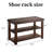 Bamboo Shoe Bench With 3-Tier Storage-862176403