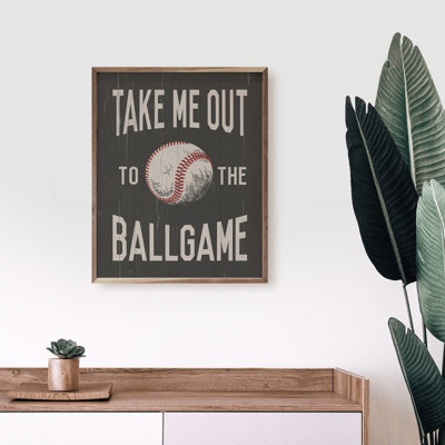 «Take Me Out To The Ballgame Baseball»