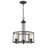 Edel 3 - Light Dimmable Drum Chandelier