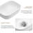 Elegant White Vessel Sink