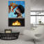«Crown Me Lord Man» par Salaam, art mural en verre acrylique-909505222